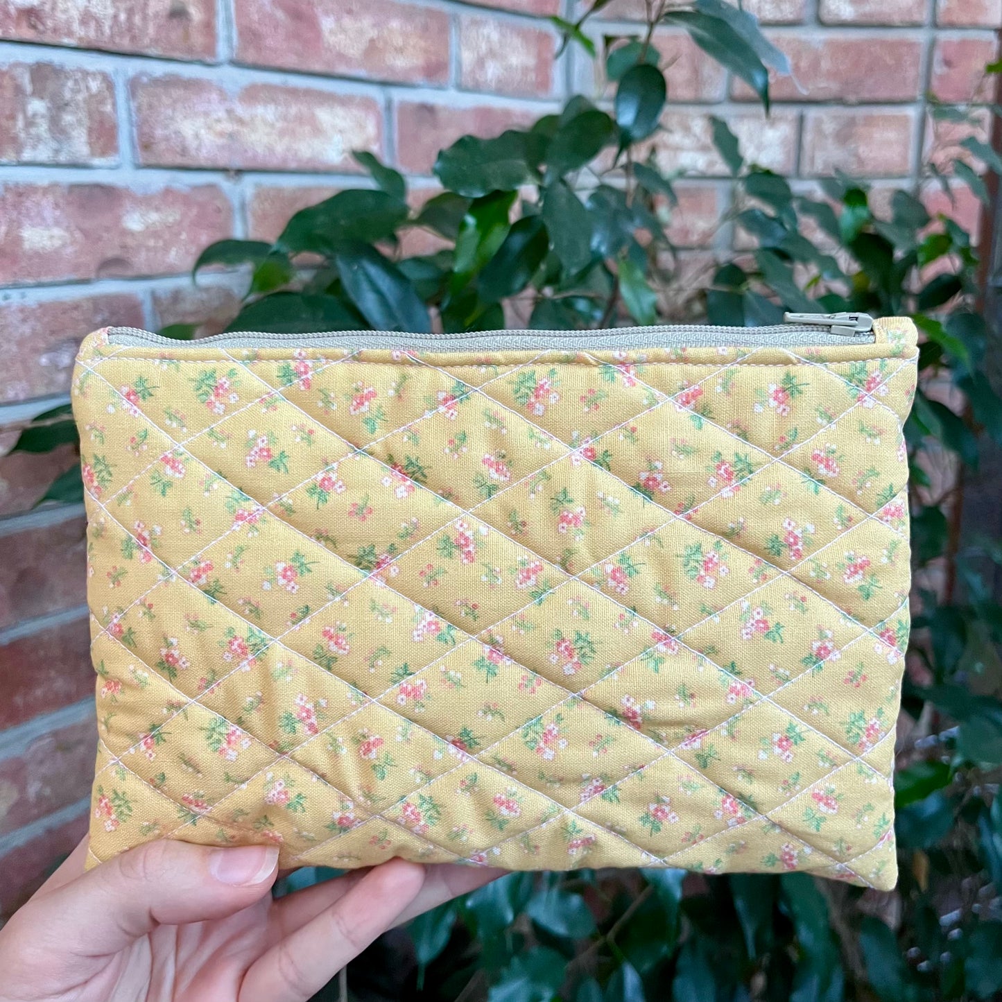 Quilted Catch All-Pouch