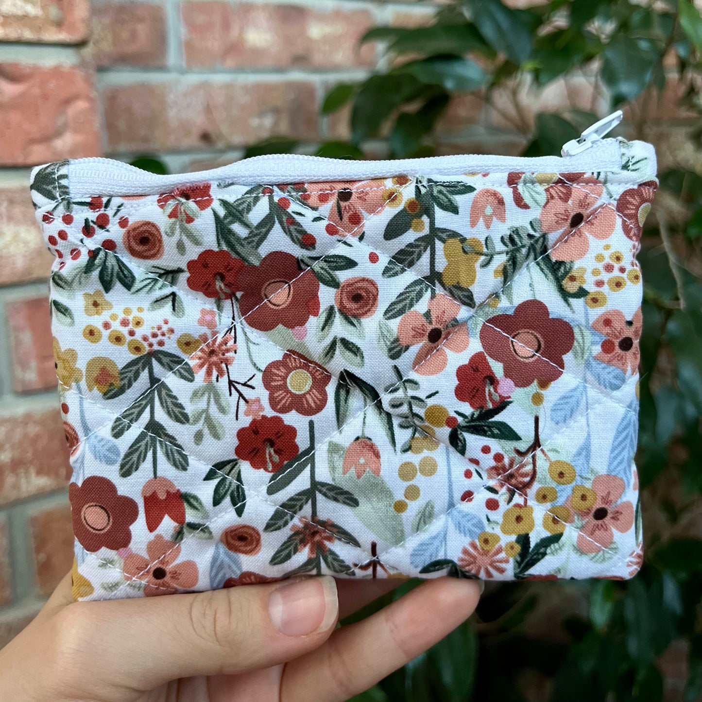 Quilted Catch All-Pouch